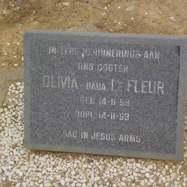 FLEUR Olivia, le 1999-1999