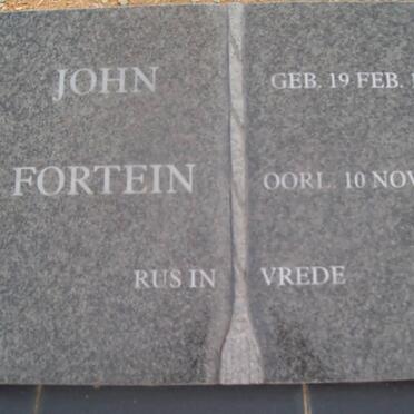 FORTEIN John 1947-2005