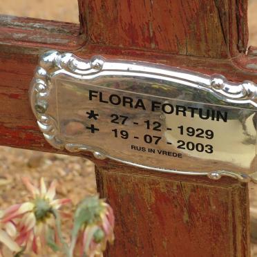 FORTUIN Flora 1929-2003