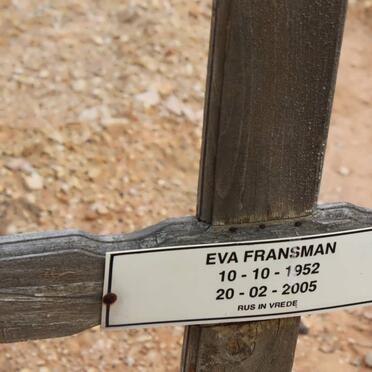 FRANSMAN Eva 1952-2005