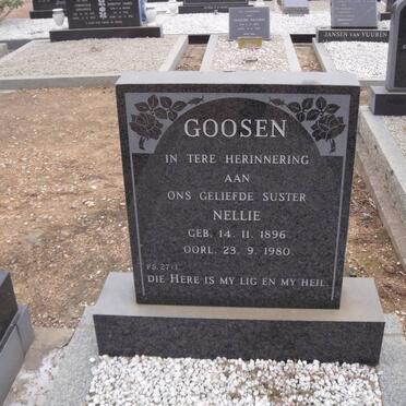 GOOSEN Nellie 1896-1980