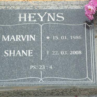 HEYNS Marvin Shane 1986-2008