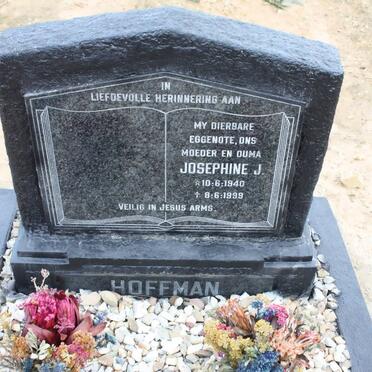 HOFFMAN Josephine J. 1940-1999