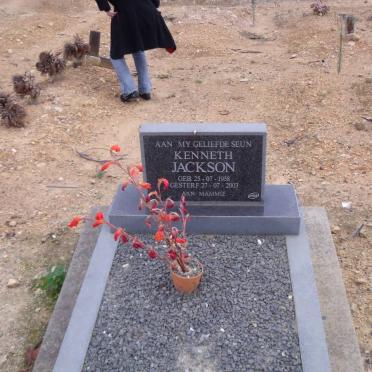 JACKSON Kenneth 1958-2003