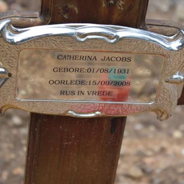 JACOBS Catherina 1931-2008