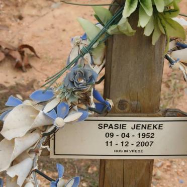JENEKE Spasie 1952-2007
