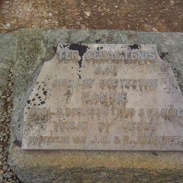 JOUBERT Hansie -1934