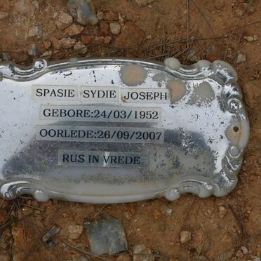 JOSEPH Spasie Sydie 1952-2007