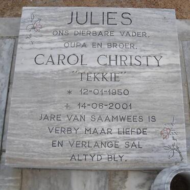 JULIES Carol Christy 1950-2001