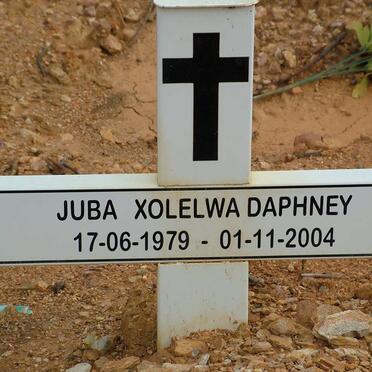 JUBA Xolelwa Daphney 1979-2004