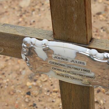 JULIES Johnie 1962-2007