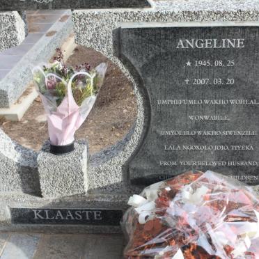 KLAASTE Angeline 1945-2007