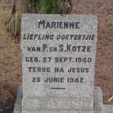 KOTZE Marienne 1940-1942