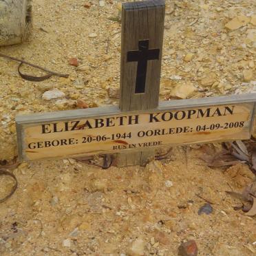 KOOPMAN Elizabeth 1944-2008