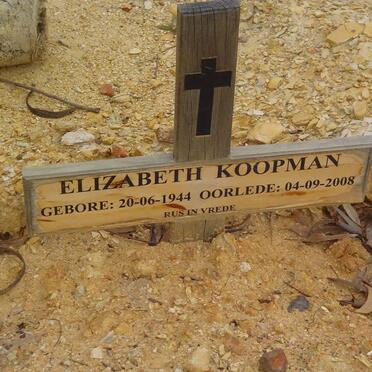 KOOPMAN Elizabeth 1944-2008