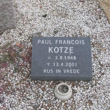 KOTZE GRAVE
