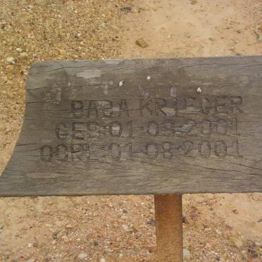 KRIEGER Baba 2001-2001
