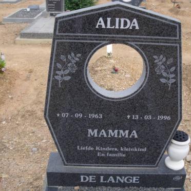 LANGE Alida, de 1963-1996