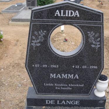 LANGE Alida, de 1963-1996