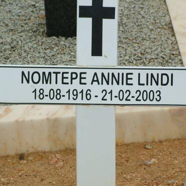 LINDI Nomtepe Annie 1916-2003