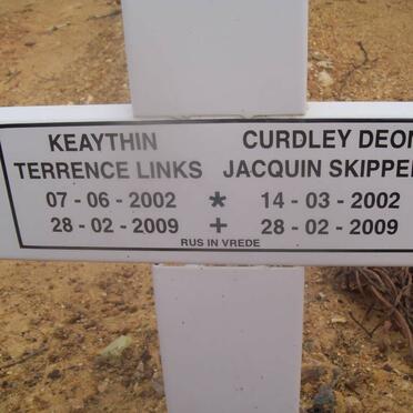 LINKS Keaythin Terrence 2002-2009 :: SKIPPERS Curdley Deon Jacquin 2002-2009