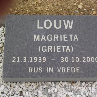 LOUW Magrieta 1939-2000