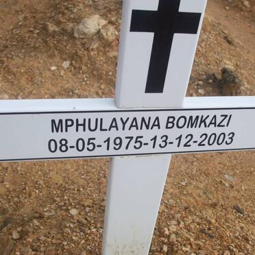MPHULAYANA Bomkazi 1975-2003