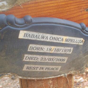 MPELUZA Babalwa Onica 1979-2006