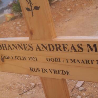 MAY Johannes Andreas 1921-2011