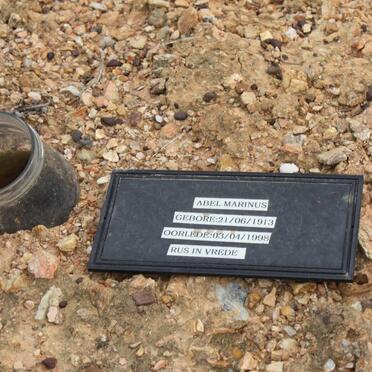 MARINUS Abel 1913-1998