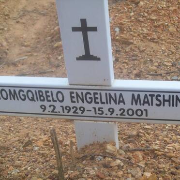 MATSHINI Nomgqibelo Engelina 1929-2001