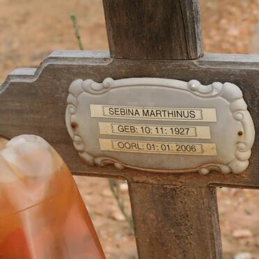 MARTHINUS Sebina 1927-2006