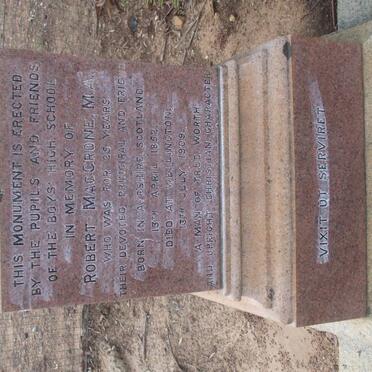 MacCRONE Robert 1852-1909 &amp; Elizabeth Mary SCOTT 1866-1940 :: MacCRONE Ian Douglas 1898-1981