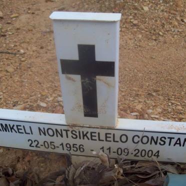 MAMKELI Nontsikelelo Constance 1956-2004