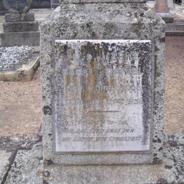 MERWE Sarel Daniel, v.d. 1903-1931