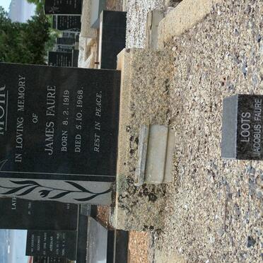 MOIR James Faure 1919-1968 :: LOOTS Jacobus Faure 1929-1996