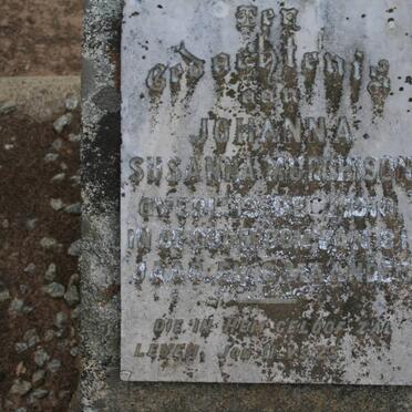 MURCHISON Johanna Susanna -1918