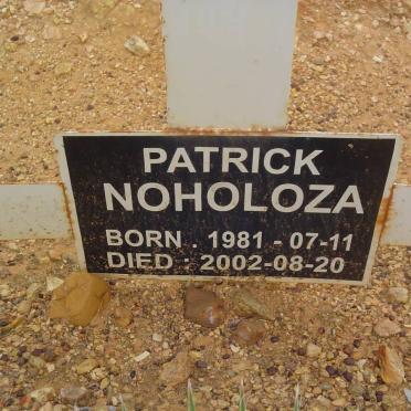 NOHOLOZA Patrick 1981-2002