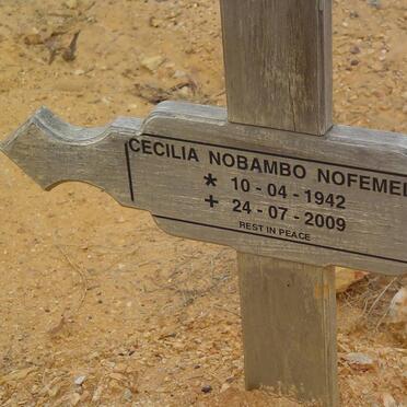 NOFEMELA Cecilia Nobambo 1942-2009