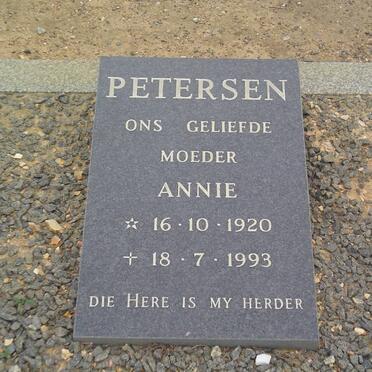 PETERSEN Annie 1920-1993
