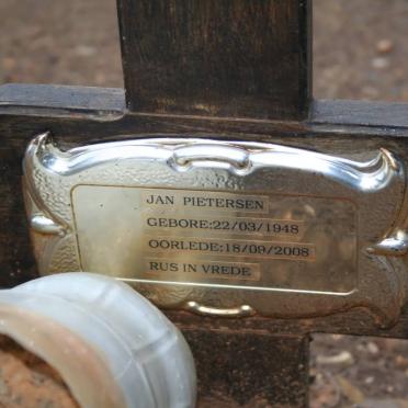 PIETERSEN Jan 1948-2008
