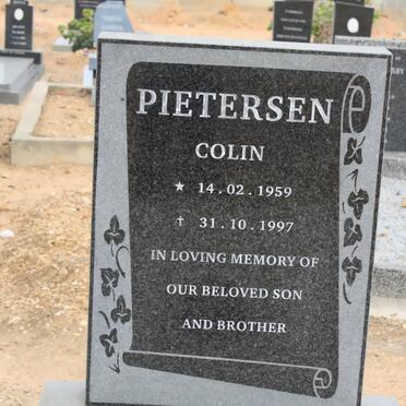 PIETERSEN Colin 1959-1997