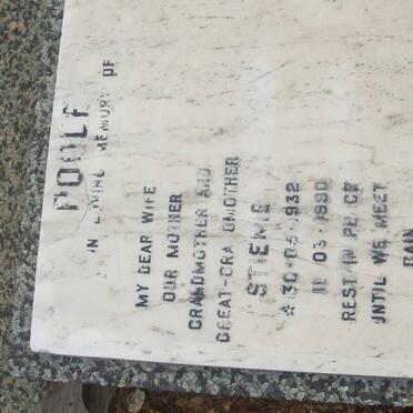 POOLE Stienie 1932-1990