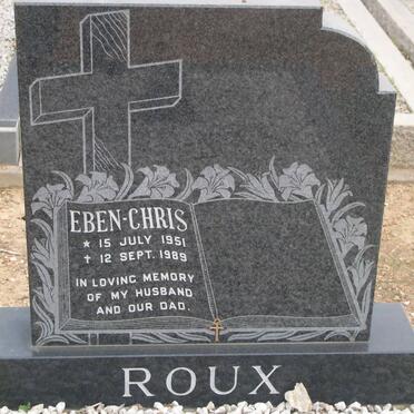 ROUX Eben-Chris 1951-1989