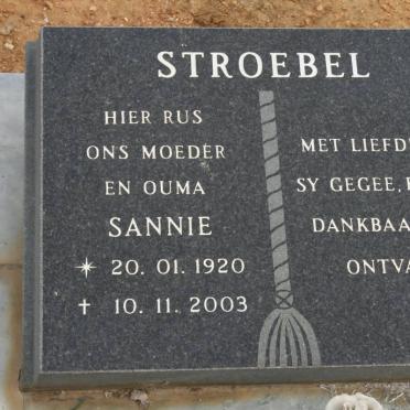 STROEBEL Sannie 1920-2003