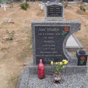 STADEN Warren, van 1982-2002