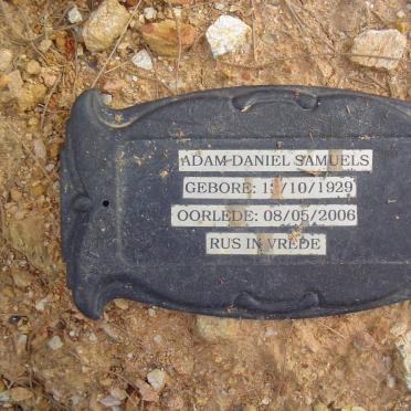 SAMUELS Adam Daniel 1929-2006