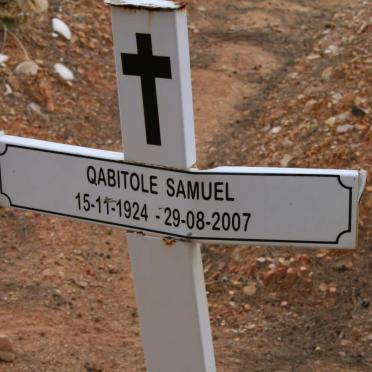 SAMUEL Qabitole 1924-2007