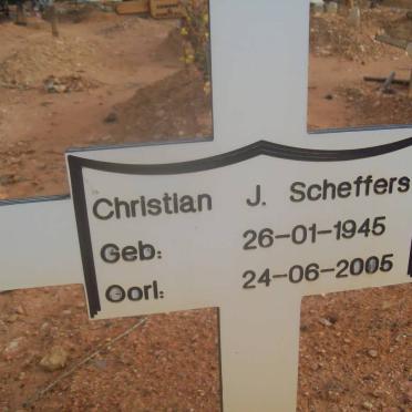 SCHEFFERS Christian J. 1945-2005