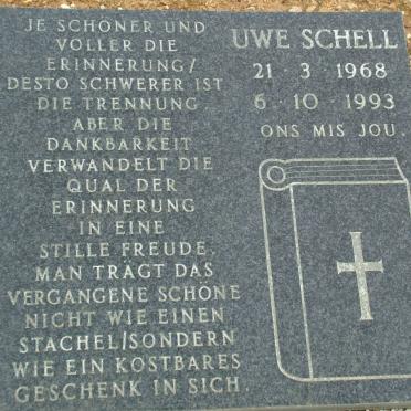 SCHELL Uwe 1968-1993